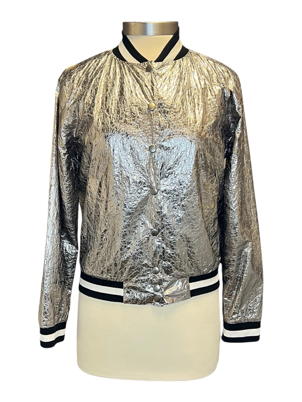 Loyd/Ford Metallic Bomber Jacket